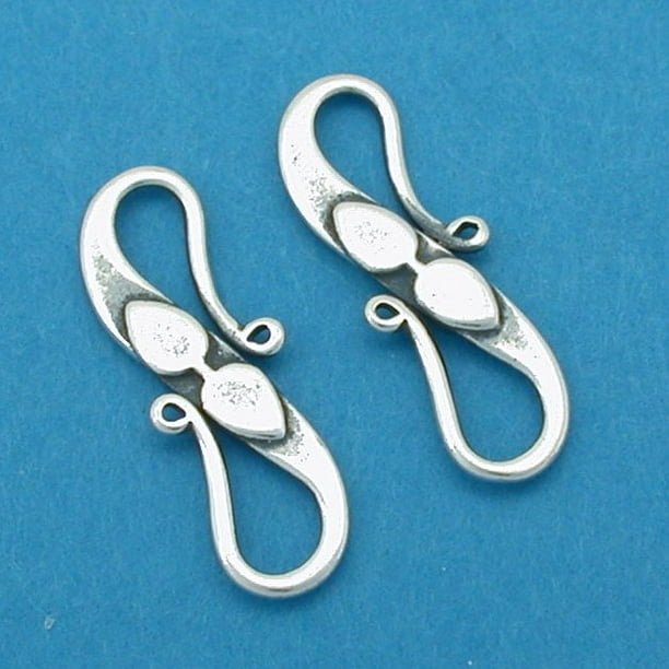 Small Oxidized Bali-Style Sterling Silver Beadcaps 4 PCS 8x4.5 mm Small Oxidized Bali-Style Sterling Silver Beadcaps 4 PCS 8x4.5 mm
